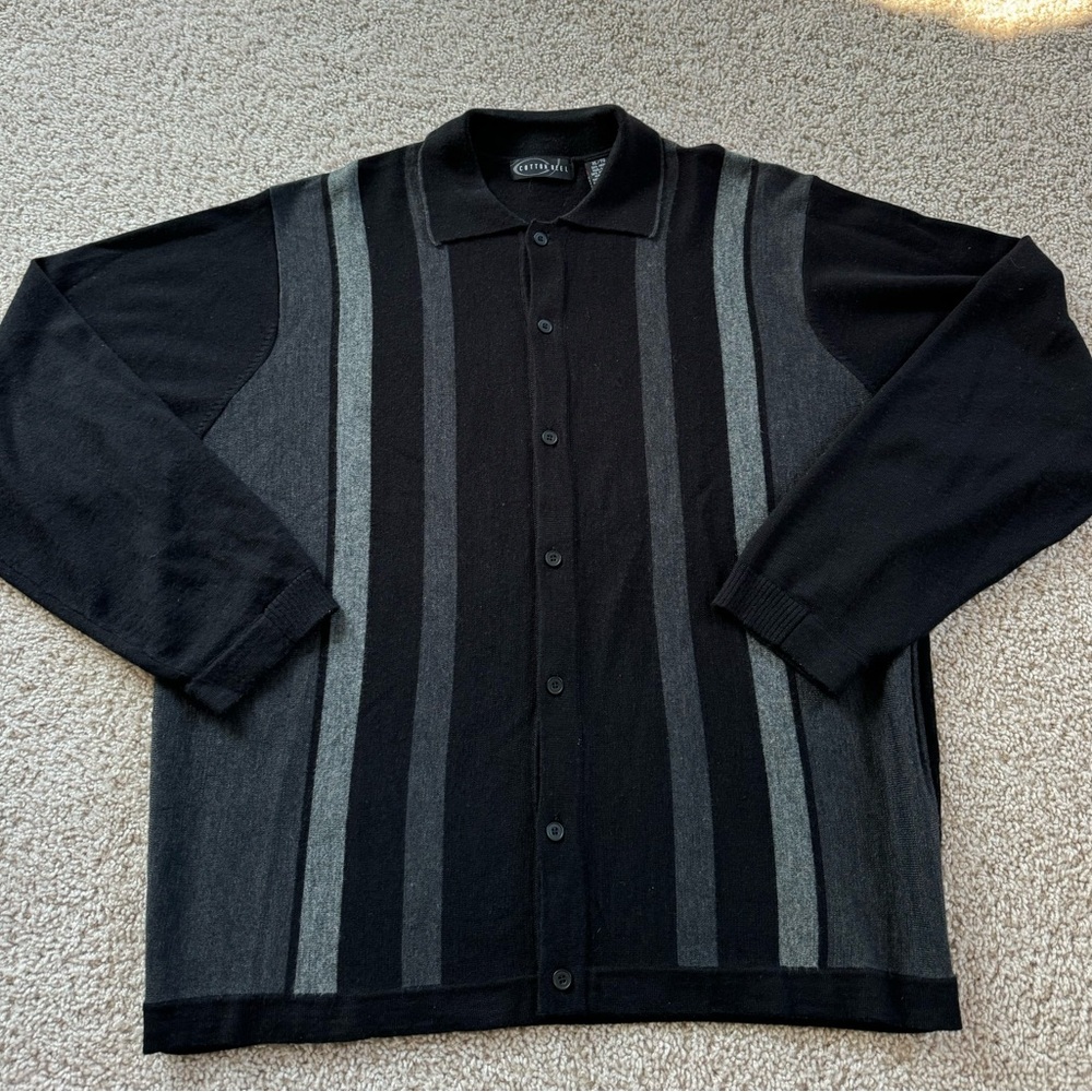 Cotton Reel Men’s Sweater XL Merino Wool/Acrylic